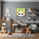 Rolled Mini Paint by Numbers - Adorable Panda