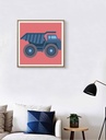 Rolled Mini Paint by Numbers - Dump Truck